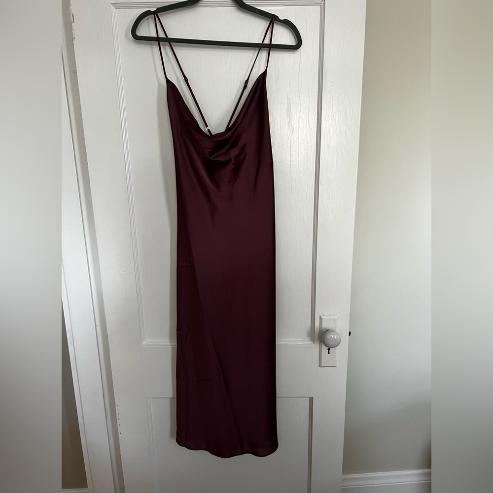 NWT Show me your mumu plum wedding guest dress